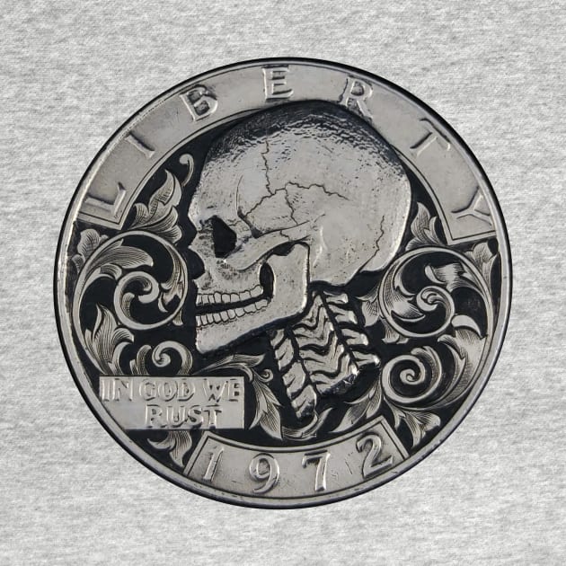 Skull Coin by MitchelMartin